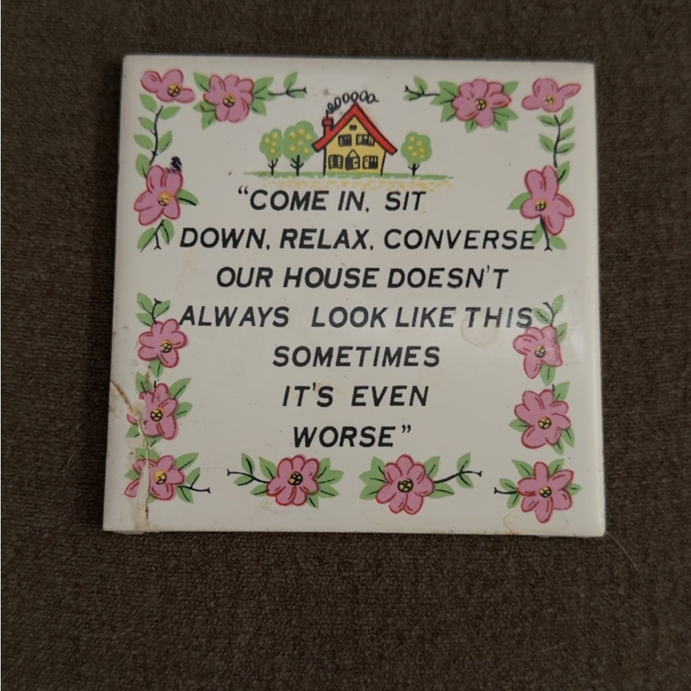 Vintage Trivet Tile